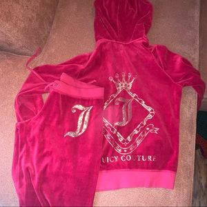 Juicy Couture vintage velour tracksuit